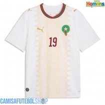 Camisa de time de futebol Marrocos Youssef En-Nesyri #19 Replicas 2º Equipamento Mundo 2026 Manga Curta